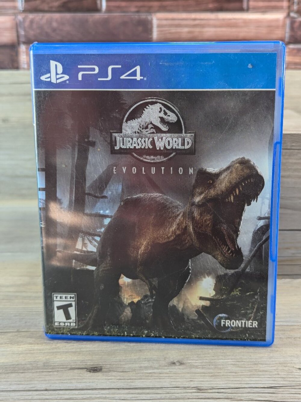 Jurassic World Evolution (Sony PlayStation 4 PS4 2018 Frontier) Case & Disk